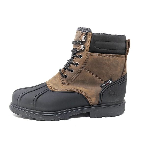 Wolverine Shoes Mens 11 Muscovy Chukka Boots Leather Ankle Lace Up Work Insulate - Picture 1 of 10